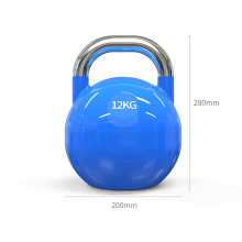China Power Lifting Steel Handle Color Weight 20kg Competition Kettlebell